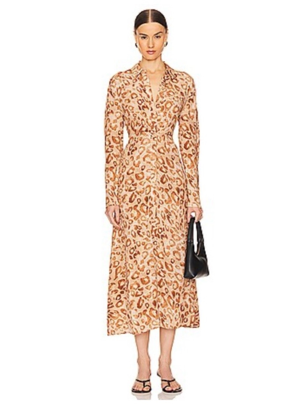Favorite Daughter Icon Midi Dress in Leopard Leo Vibes 2